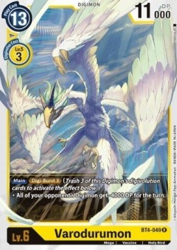 Varodurumon (BT4-049) - Great Legend