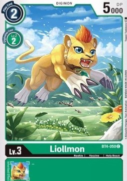 Liollmon (BT4-050) - Great Legend