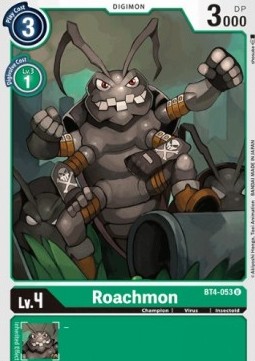 Roachmon (BT4-053) - Great Legend