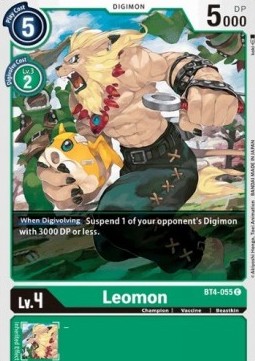 Leomon (BT4-055) - Great Legend