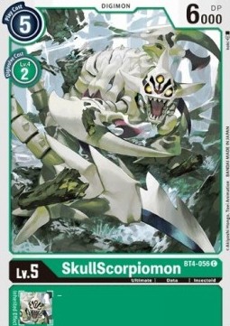 SkullScorpiomon (BT4-056) - Great Legend