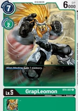 GrapLeomon (BT4-057) - Great Legend