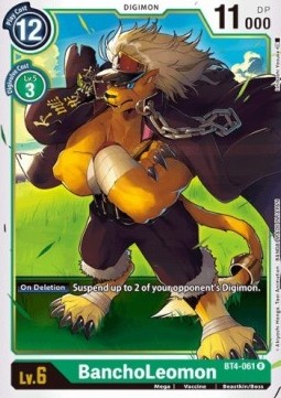 BanchoLeomon (BT4-061) - Great Legend
