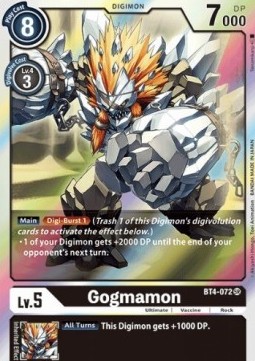 Gogmamon (BT4-072) - Great Legend
