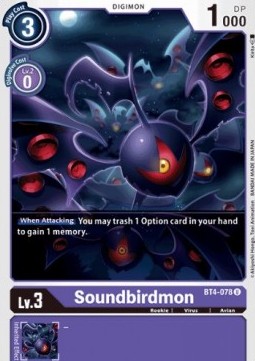Soundbirdmon (BT4-078) - Great Legend