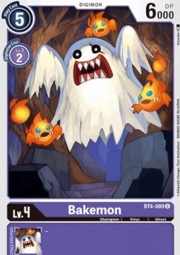 Bakemon (BT4-080) - Great Legend