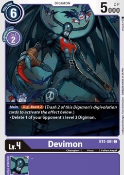 Devimon (BT4-081) - Great Legend
