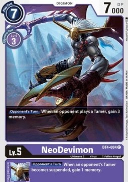 NeoDevimon (BT4-084) - Great Legend