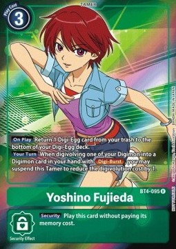 Yoshino Fujieda (BT4-095) (V.2) - Promos: Great Legend