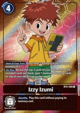 Izzy Izumi (BT4-096) (V.2) - Promos: Great Legend