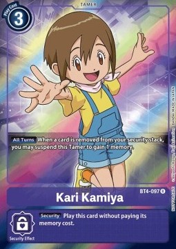 Kari Kamiya (BT4-097) (V.2) - Promos: Great Legend