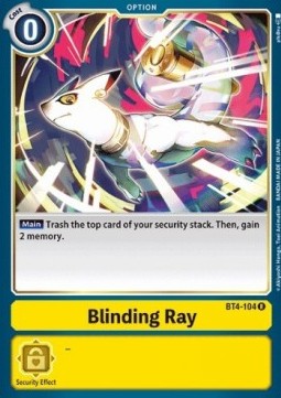 Blinding Ray (BT4-104) - Great Legend