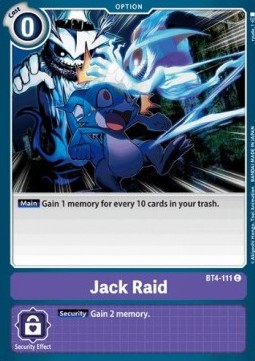 Jack Raid (BT4-111) - Great Legend