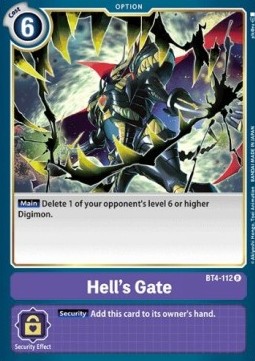 Hell’s Gate (BT4-112) - Great Legend