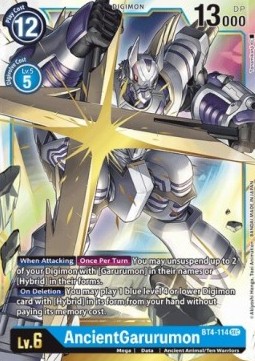 AncientGarurumon (BT4-114) (V.1) - Great Legend