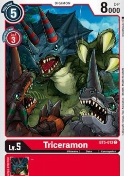 Triceramon (BT5-013) - Battle Of Omni
