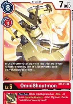 OmniShoutmon (BT5-014) - Battle Of Omni