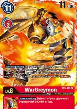 WarGreymon (BT5-016) - Battle Of Omni