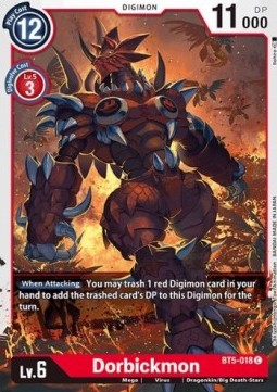 Dorbickmon (BT5-018) - Battle Of Omni