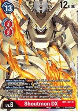 Shoutmon DX (BT5-019) (V.1) - Battle Of Omni