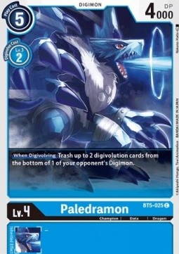 Paledramon (BT5-025) - Battle Of Omni