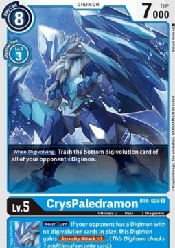 CrysPaledramon (BT5-028) - Battle Of Omni