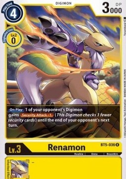 Renamon (BT5-036) - Battle Of Omni