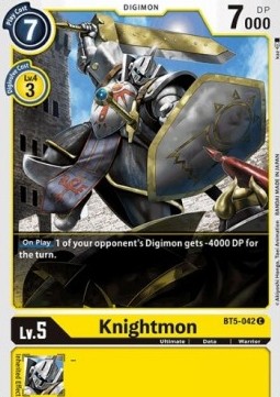 Knightmon (BT5-042) - Battle Of Omni