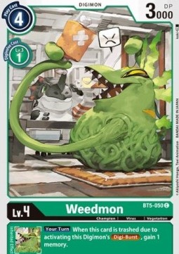 Weedmon (BT5-050) - Battle Of Omni