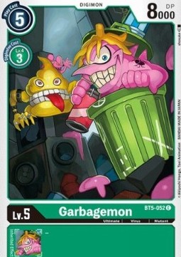 Garbagemon (BT5-052) - Battle Of Omni