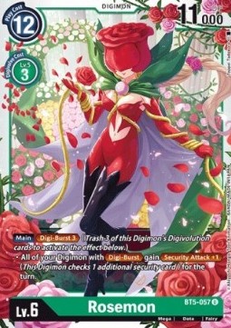 Rosemon (BT5-057) - Battle Of Omni