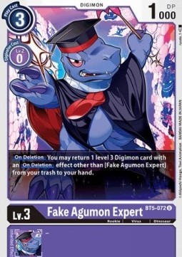 Fake Agumon Expert (BT5-072) - Battle Of Omni