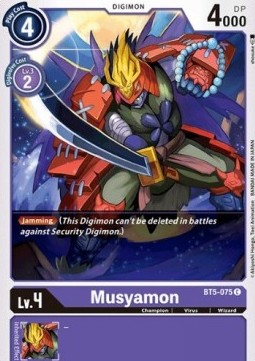 Musyamon (BT5-075) - Battle Of Omni