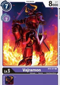 Vajramon (BT5-077) - Battle Of Omni
