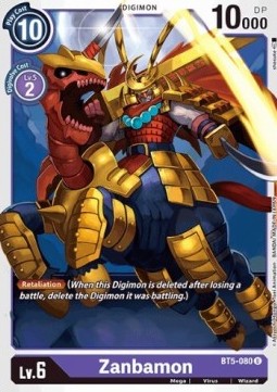 Zanbamon (BT5-080) - Battle Of Omni