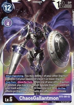 ChaosGallantmon (BT5-081) (V.1) - Battle Of Omni
