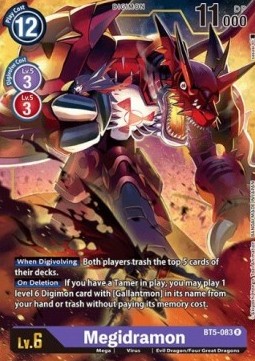 Megidramon (BT5-083) - Battle Of Omni