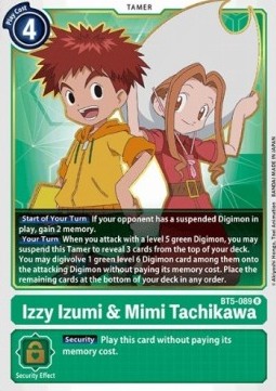 Izzy Izumi & Mimi Tachikawa (BT5-089) - Battle Of Omni
