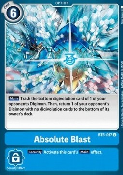 Absolute Blast (BT5-097) - Battle Of Omni