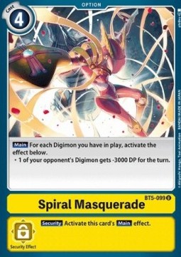 Spiral Masquerade (BT5-099) - Battle Of Omni