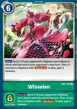 Wisselen (BT5-102) - Battle Of Omni