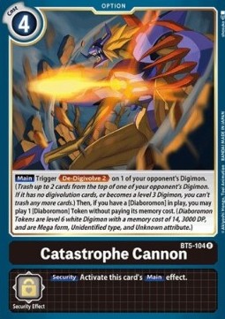 Catastrophe Cannon (BT5-104) - Battle Of Omni