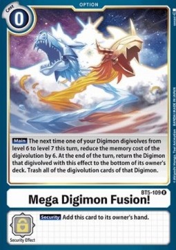 Mega Digimon Fusion! (BT5-109) - Battle Of Omni