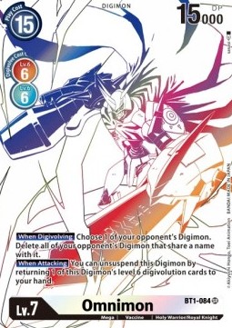 Omnimon (BT1-084) - Double Diamond