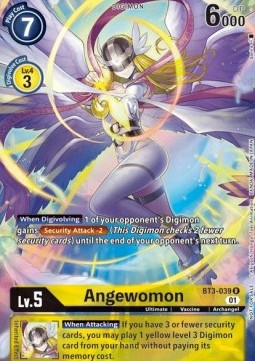 Angewomon (BT3-039) - Promos: Double Diamond