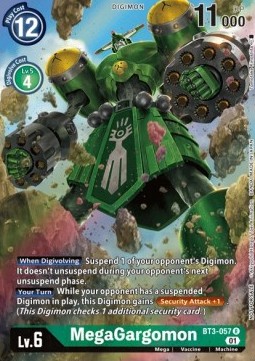 MegaGargomon (BT3-057) - Promos: Double Diamond