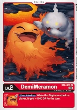 DemiMeramon (BT6-001) - Double Diamond