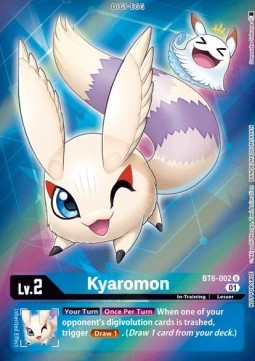 Kyaromon (BT6-002) (V.2) - Promos: Double Diamond