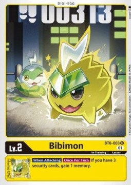 Bibimon (BT6-003) - Double Diamond