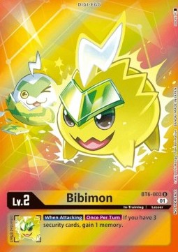 Bibimon (BT6-003) (V.2) - Promos: Double Diamond